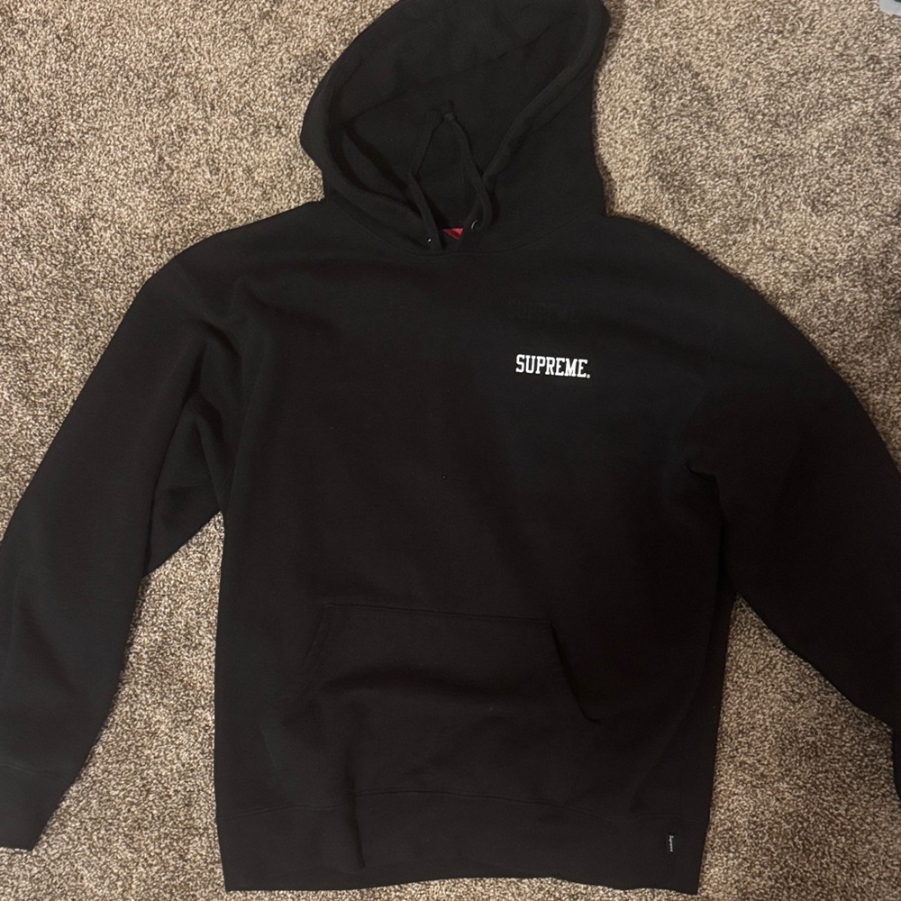 Supreme SS22 Week 7 Ralph Steadman Skull Hooded Sweatshirt